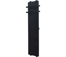 Полотенцесушитель электрический Allen Brau Infinity 160x44 с рейлингом 2.0, черный матовый Полотенцесушитель электрический Allen Brau Infinity 160x44 с рейлингом 2.0, черный матовый