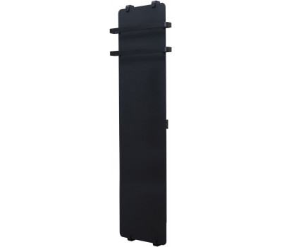 Полотенцесушитель электрический Allen Brau Infinity 160x44 с рейлингом 2.0, черный матовый 
