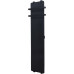Полотенцесушитель электрический Allen Brau Infinity 160x44 с рейлингом 2.0, черный матовый 
