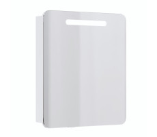 Шкаф-зеркало Onika Неаполь 60 белый, c LED подсветкой 206064 