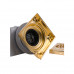 Душевой трап PLUMBERIA SELECTION PS STONES PSS13OR, золото 24К 