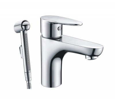Смеситель с гигиеническим душем WasserKRAFT Leine 3500 3508 Хром 