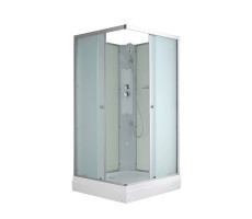 Душевая кабина AvaCan CK2080N без крыши матовый Хром 