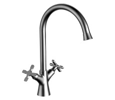 Смеситель для кухонной мойки Lemark Duetto LM5704C хром Смеситель для кухонной мойки Lemark Duetto LM5704C хром