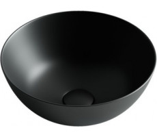 Раковина накладная Ceramicanova Element круглая чёрная матовая 36 см Раковина накладная Ceramicanova Element круглая чёрная матовая 36 см