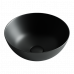 Умывальник чаша накладная круглая (цвет Чёрный Матовый) Element 358*358*155мм Ceramica Nova CN6004 Черный матовый 