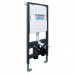 Комплект подвесной унитаз ABBER Rechteck AC1201MB черный матовый с инсталляцией AC0105 и кнопкой AC0121MB черный матовый 