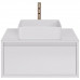 Тумба под раковину подвесная Dreja Insight 80 см, белый