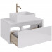 Тумба под раковину подвесная Dreja Insight 80 см, белый
