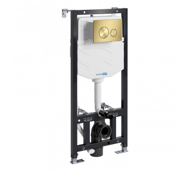 Система инсталляции для унитазов WasserKRAFT Aller 10TLT.010.ME.MG02  