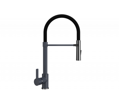 Смеситель для кухни Ulgran Classic антрацит U-024-343 Смеситель для кухни Ulgran Classic антрацит U-024-343