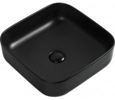 Раковина накладная Aquanet City-1-MB 38,5 черный 