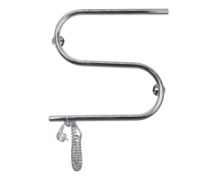 Полотенцесушитель элктрический Domoterm S-образный DMT 112 42x50 EK L Хром 