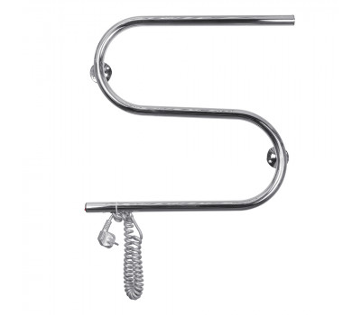 Полотенцесушитель элктрический Domoterm S-образный DMT 112 42x50 EK L Хром 