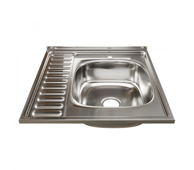 Мойка из нержавеющей стали MIXLINE ML 60x60 528015 хром 