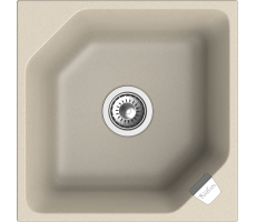 Мойка Rivelato LOCUS 50 1-чаш 500*500 LS-50 beige scuro Мойка Rivelato LOCUS 50 1-чаш 500*500 LS-50 beige scuro