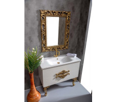 Тумба Armadi Art NeoArt 100см WHITE (керамика моноблок) 830-100-WH 