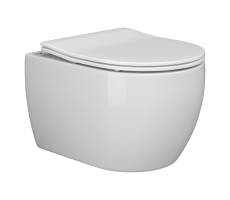 Подвесной унитаз PLAY Rimless Ceramica Nova CN3001 Белый Подвесной унитаз PLAY Rimless Ceramica Nova CN3001 Белый