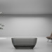Акриловая ванна Black&White SB3010 Smoky Grey дымчато-серый полупрозрачный 