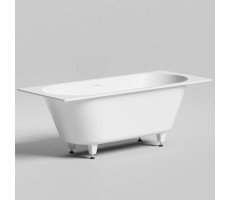 Встраиваемая ванна 170х70 Salini ORNELLA AXIS KIT 170 104723M S-Stone, цвет белый матовый 