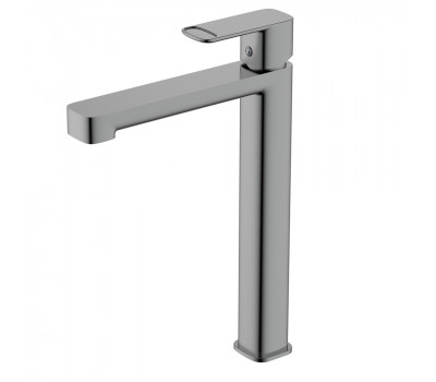 Смеситель для раковины AQUAme Parma AQM6614GM Серый матовый 