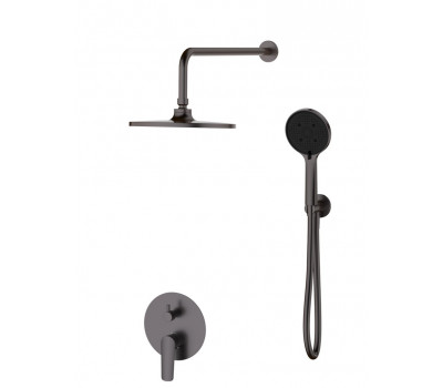 Душевая система скрытого монтажа с переключателем на 2 потребителя арт SET6in1LGGM ESKO 