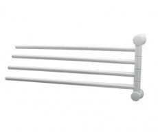 Держатель полотенец WasserKRAFT Kammel K-8300WHITE 1034W белый матовый 