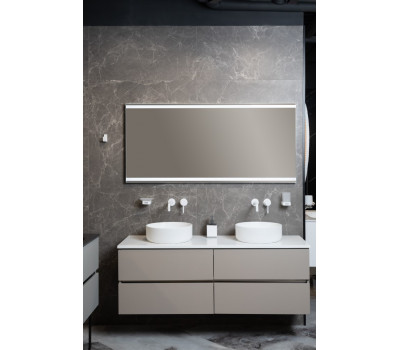 Тумба без раковины Armadi Art Vallessi 140 см Stone Grey 837-140-GS 