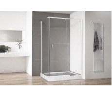Душевой угол с поддоном Royal Bath  RB  HPV-T 140х80х213 (прозрачное) белый 