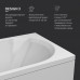 Ванна акриловая 170х70 см AM.PM X-Joy W94A-170-070W-A1 Белый 