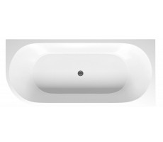 Акриловая ванна Aquanet Family Elegant B 180x80 3806N Gloss Finish (панель Black matte) 