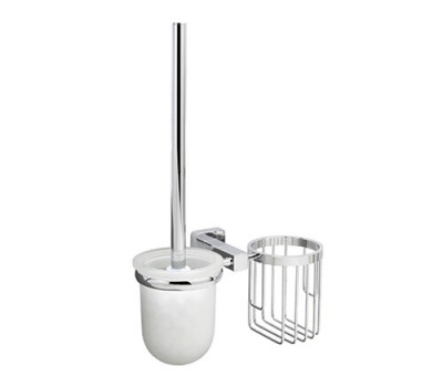 Держатель освежителя и щетки для унитаза WasserKRAFT Lippe K-6500 6535 Хром 