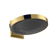 Верхний душ Hansgrohe Rainfinity 26234990 полированное золото 