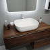 Раковина Teymi Solli 50 artceramic, накладная, Белая Матовая T50390 