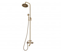 Комплект двухручковый для ванны и душа Bronze de Luxe ROYAL 10121DF бронза 