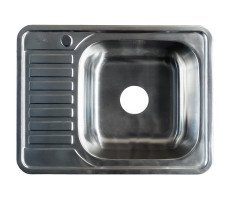 Мойка IDDIS Basic нержавеющая сталь сатин чаша справа 650*500 BAS65SRi77  