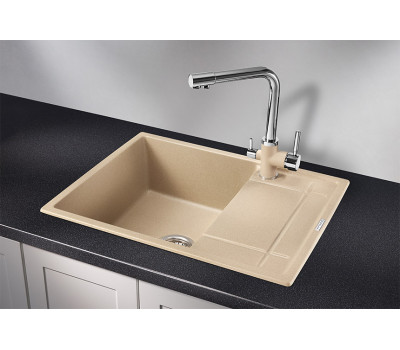 Кухонная мойка GRANULA 6501, ПЕСОК, кварц 