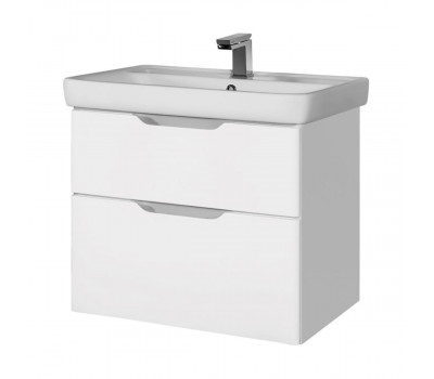 Тумба под раковину подвесная Dreja Q 80 см, белый