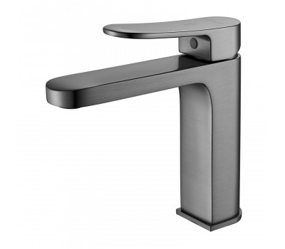 Смеситель для раковины Shevanik S4501T, оружейная сталь