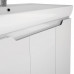 Тумба с раковиной подвесная Dreja Q Plus (D) 80 см, белый