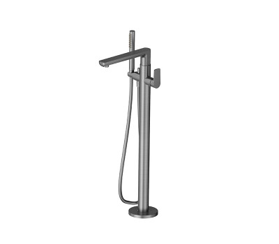 Смеситель для ванны Newform Haka 72084E.59.064 Gun metal 