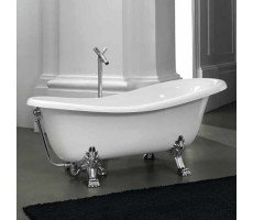 Ванна акриловая на лапах 170х80 см Artceram HERMITAGE HEW001 71 cr Белый 
