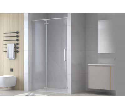 Душевая дверь Royal Bath BERN-V RB100-T-CH 100x195 (прозрачное) хром 