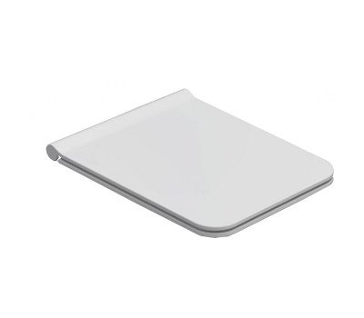 Сиденье для унитаза GLOBO Incantho IN020BIcr ропласт с микролифтом цвет: белый петли хром