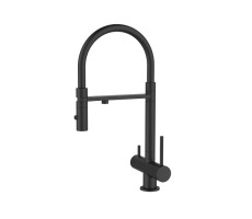 Смеситель для кухни IDDIS с фильтром и гибким изливом, черный матовый, Ace ACEBLFFi05 Смеситель для кухни IDDIS с фильтром и гибким изливом, черный матовый, Ace ACEBLFFi05