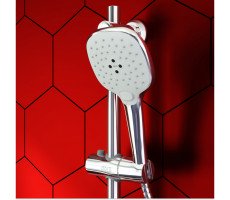 Душевой комплект Dorff Prime D0140000 Хром; белый Душевой комплект Dorff Prime D0140000 Хром; белый