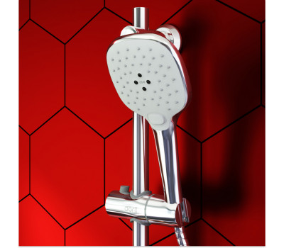 Душевой комплект Dorff Prime D0140000 Хром; белый 