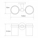 Стакан WasserKRAFT Isen K-4000 4028D Хром 
