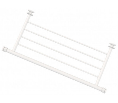 Полка Сунержа прямая 4П ш 470 материал-нержавеющая сталь цвет-белый матовый 30-2012-4470 
