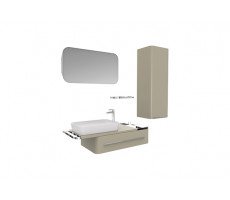 Нижний модуль с раковиной CREAVIT ANGEL AL0120.01.PZK+UL060 